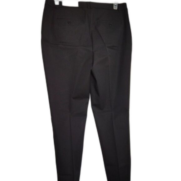 Talbots High Waist Full Length Black Straight Pants NWT Womens Size 12 - Picture 3 of 15